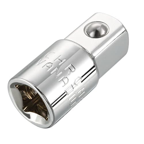 Image of Sourcingmap 3/8 Inch Drive (F) x 1/2 Inch (M) Socket Adapter, Female to Male, Cr-V