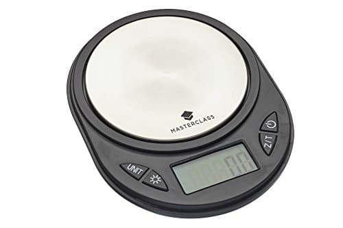 Image of MasterClass Smart Space Small Portable Digital Kitchen Scales, 750 g (1.65 lbs) Capacity