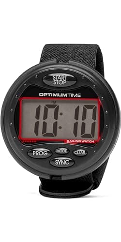 Image of Optimum Time Series 3 OS3 Sailing Yachting and Dinghy Watch Exclusive Black Edition 311 - Unisex - Adjustable Viewing Angle