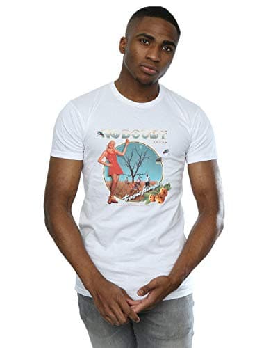 Image of Absolute Cult No Doubt Men's Tragic Kingdom T-Shirt White Large