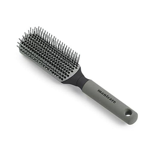 Image of Manicare Ceramic Styling Brush, Grooming, Styling And Blow Drying Hair, Suitable For All Hair Lengths And Types, Non-Slip Handle, Ball Tipped Bristles, Hairdressing Salon Styling And Grooming At Home