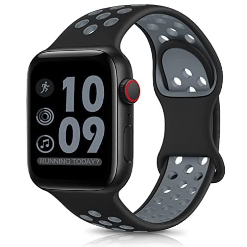 Image of DigiHero Sport Straps Compatible with Apple Watch Straps 44mm 46mm 42mm 40mm 45mm 41mm 38mm 49mm Women Men, Breathable Soft Silicone for iWatch Series 11 10 9 8 7 6 5 4, Ultra SE 3 2 1