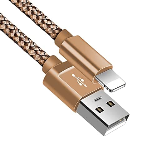 Image of Brand-Tech USB Charger Cable, High Speed Data Sync & Transfer USB Cable Fast Charging Lead Compatible with 13 Pro 13 12 11 Pro Max XS XR X 8 7 Plus 6S 5 SE (1 Meter)