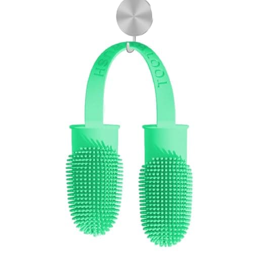 Image of Finger Toothbrush - Pet Toothbrush | Tooth Brushes, Reusable Silicone Brush Finger Dog and Cat, 360 Degree Teeth Cleaning Fingerbrush for Small to Large Dogs, Cats