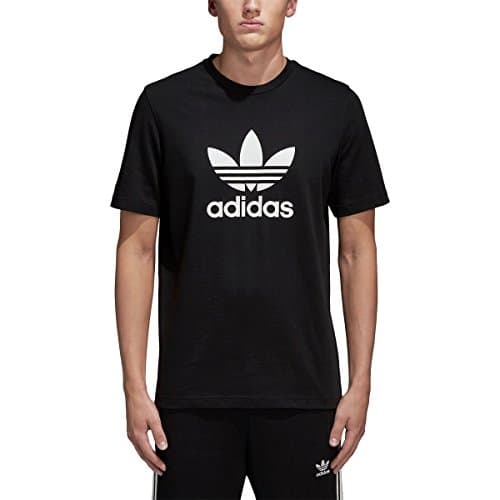 Image of adidas Originals Men's Trefoil T-Shirt, Black, Medium