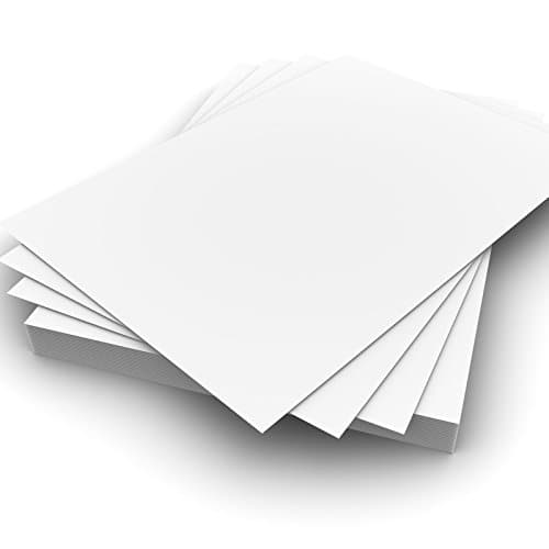 Image of 100 Sheets A4 160gsm White Card - Premium Thick Printing Paper Suitable for All Printers