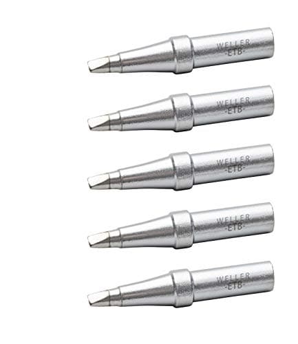 Image of Genuine Weller WE1010 Soldering Tip Set (ETB-5), Screwdriver, 0.093" / 2.4 mm, 5 PCS