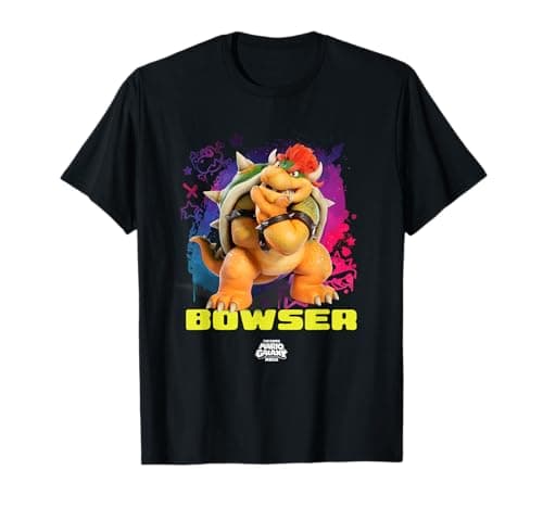 Image of The Super Mario Galaxy Movie Cool Bowser T-Shirt