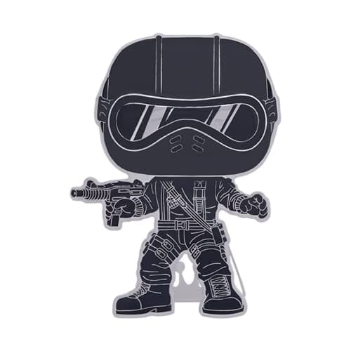 Image of Funko Pop! Large Enamel Pin Gi Joe: Storm Shadow - G.I. Joe Enamel Pins - Cute Collectable Novelty Brooch - for Backpacks & Bags - Gift Idea - Official Merchandise - TV Fans