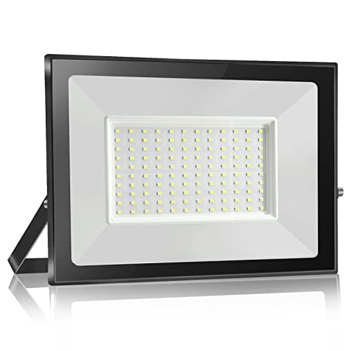 Image of Probapro 100W Led Floodlight Outdoor, 10000LM 6000K Cold White Spotlight, IP65 Waterproof LED Security Lights for Backyard, Garage, Workshop
