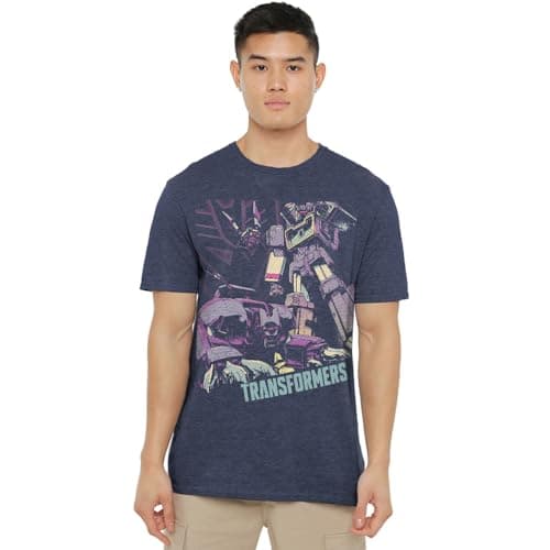 Image of Transformers Generations Decepticon Soundwave On The Hunt Unisex T Shirt, Navy, Medium