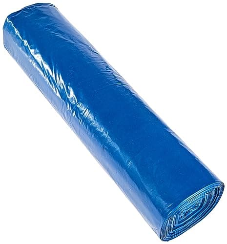 Image of ANNA ZARADNA ST-AZ-005550 Bin Liners Tear-Resistant Super Strong 120 L | Pack of 25 | Rubbish Bags for Household Waste Office Made of Thick LDPE Regranulate Film Colour: Blue