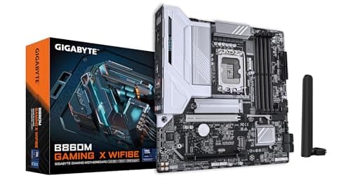 Image of GIGABYTE B860M GAMING X WIFI6E Motherboard - Intel Core Ultra Series CPUs, 8+1+2+2 Phases VRM, up to 9200MHz DDR5, 1xPCIe 5.0 + 1xPCIe 4.0 M.2, 2.5GbE LAN, WIFI 6E, USB 4