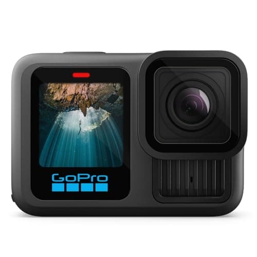 Image of GoPro HERO13 Black - Waterproof Action Camera with 5.3K60 Video, 27MP Photo + Compatability with HB-Series Lenses