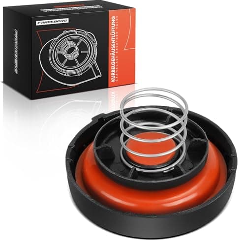 Image of Frankberg Crankcase Oil Breather Valve Diesel Compatible with A3 8P1 P.a.s.s.a.t Variant 365 Polo 6C1 6R1 Golf Plus 521 5M1 Golf VI Van 5K1 T.o.u.r.a.n 1T3 Leon 1P1 Replace# 03L103469F