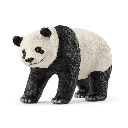 Image of SCHLEICH Wild Life Giant Panda Animal Figurine, Animal Toys for Boys and Girls Ages 3+