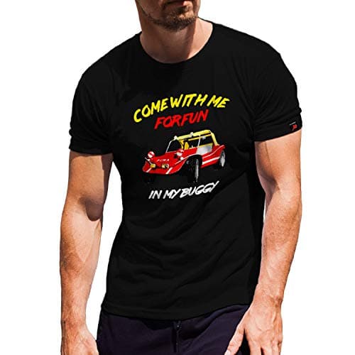 Image of Puma Dune Beach Trolley Shirt #31092 Come with Me for Fun in My Buggy - Black - XXXX-Large
