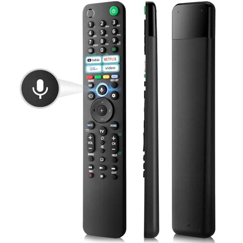 Image of Universal Voice Remote Control for Sony Bravia TV, Suitable for All Sony TVs with Voice Function