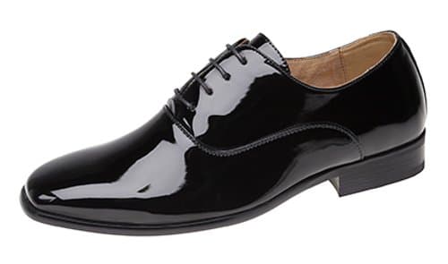 Image of Mens Evening / Uniform / Oxford shoes Black Patent size 11