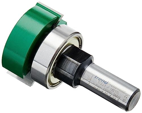 Image of Trend CraftPro Two Flute Intumescent Recessing Router Cutter, 1/2 Inch Shank, 40mm Cut Diameter & 15mm Cut Length, Tungsten Carbide Tipped, C221X1/2TC