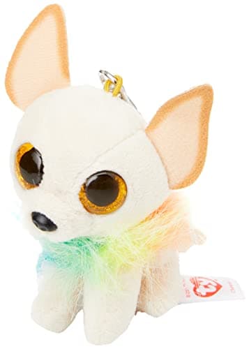Image of TY Toys 2005115 Chewey Chihuahua Keychain, Multicolor