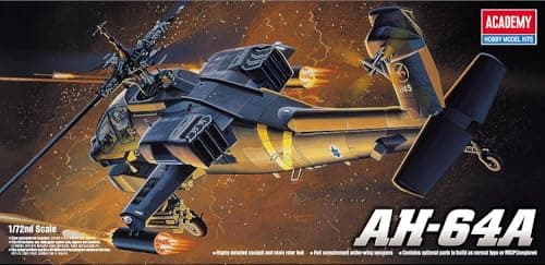 Image of Academy -Boeing AH-64A Apache Helicopter Model (Replaces ACA02138) (ACA12488) Scale 1:72