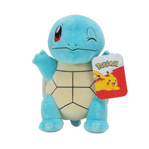 Image of Pokémon Official & Premium Quality 8-inch Squirtle Plush - Adorable, Ultra-Soft, Plush Toy, Perfect for Playing & Displaying - Gotta Catch ‘Em All