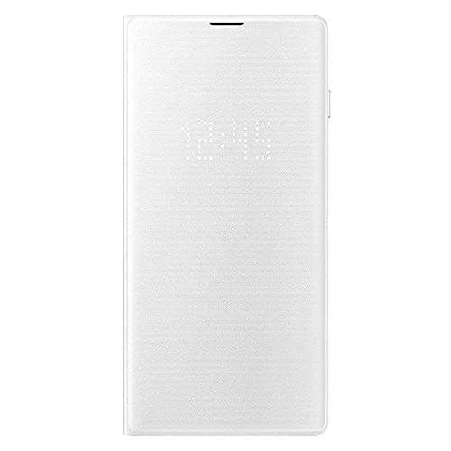 Image of Samsung Original Galaxy S10 Protective LED View Wallet Cover Case - White
