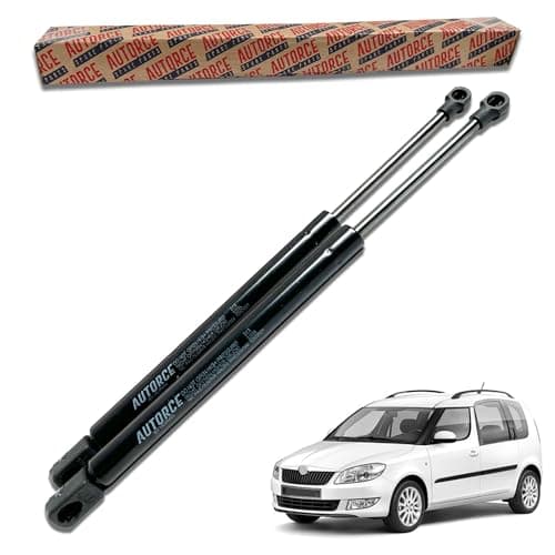 Image of AUTORCE 2 Pcs Rear Tailgate Boot Gas Struts Intended For Skoda Roomster (2006-2015) Lift Support Shock Absorber System 600 (N) 420 MM - 5J7827550