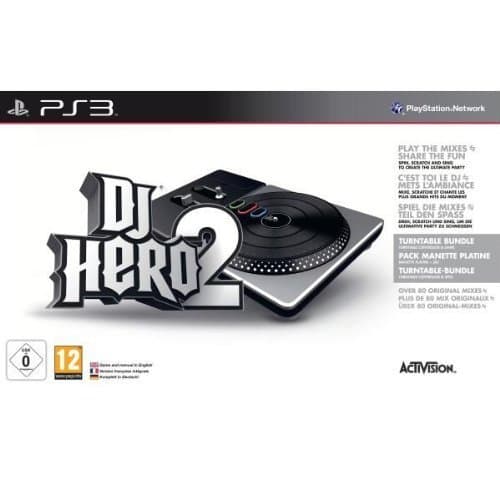 Image of DJ Hero 2 Bundle (Includes Turntable Controller) Playstation 3 PS3