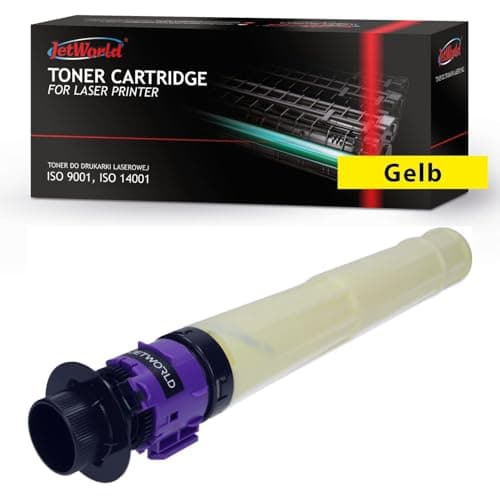 Image of JetWorld Toner Compatible Ricoh 841926 Yellow for MPC2003, MPC2004, MPC2004ex, MPC2003SP, MPC2011, MPC2011SP, MPC2503, MPC2504, MPC2503SP, MPC2504ex 9500 Pages High quality toner cartrid, high quality