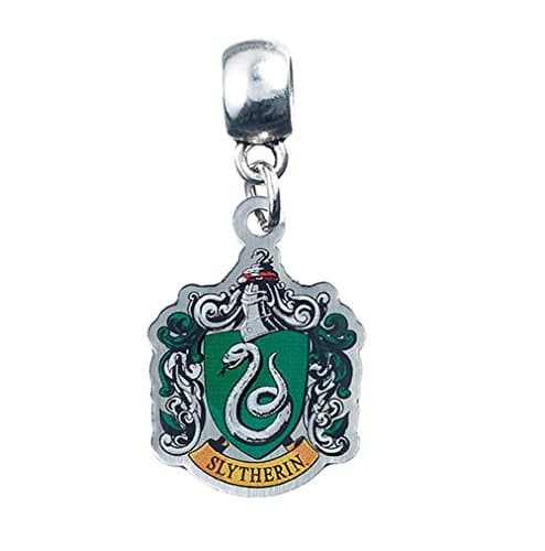 Image of Official Harry Potter Slytherin Crest Slider Charm HP0023 by The Carat Shop