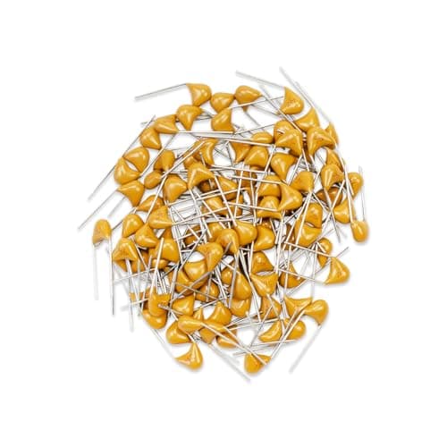 Image of Innfeeltech 100pcs 50V 56pF Monolithic Ceramic Capacitor Yellow Electronic Accessories for Computer and Telephone