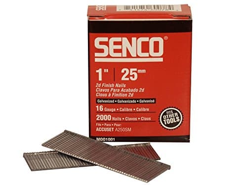 Image of Senco - Straight Brad Nails Galvanised 16G x 25mm Pack 2000