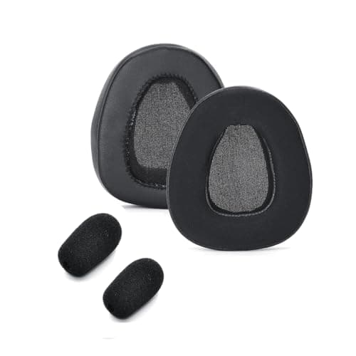 Image of JOYSOG B650-XT Replacement Earpads for BlueParrott S650-XT / B650-XT Headset Ear Cushions with Mic Foam Cover