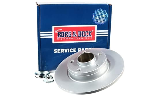 Image of Borg & Beck BRAKE DISC SINGLE Ren Traffic Vaux Vivaro 01-