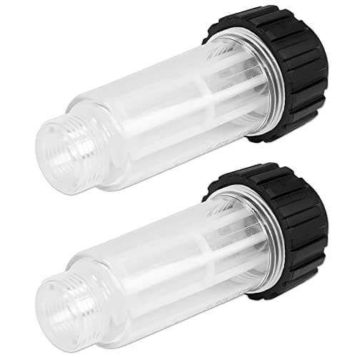 Image of VOANZO Water Filter for All Karcher Pressure washers with 3/4 inch Water Connection Including Filter Insert (2 Pack)