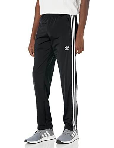 Image of adidas Originals,mens,Firebird Track Pants,Black,X-Large