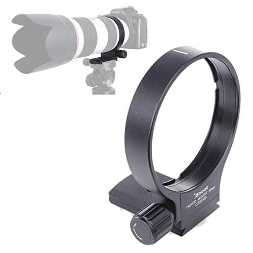 Image of iShoot 78mm Tripod Mount Ring B(W) Lens Collar Support for Canon EF 70-200mm f/2.8L USM/IS USM/IS II USM/III USM, EF 100-400mm f/4.5-5.6L IS USM, EF 35-350mm f/3.5-5.6L USM, EF 300mm f/4L IS USM