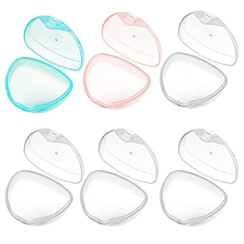 Image of 6 PcsCase for Baby Dummy Case, Pacifier Case, Pacifier Holder Storage Box, BPA-Free Dummy Container, Soother Pod Holder Box for Travel Home
