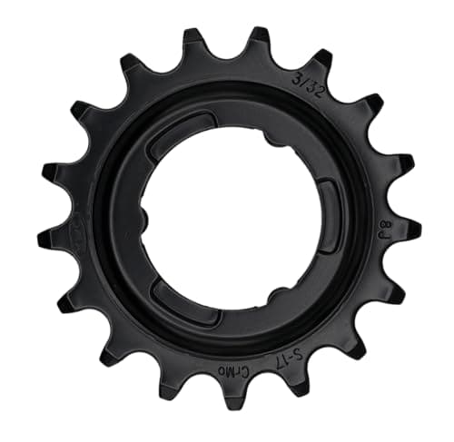 Image of KMC BSRS5017 Unisex Adult e-bike Sprocket - 17T Shimano Sprocket, Black, 3/32 inch