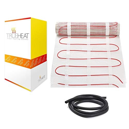 Image of Electric Underfloor Heating Mat Kit for Tile or Stone Floors 200W/m2-2m2 (2m, None)