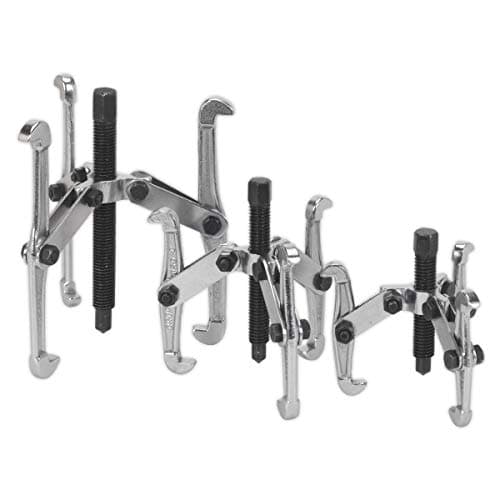Image of Sealey Vs77 Triple Leg Gear Puller Set 3Pc