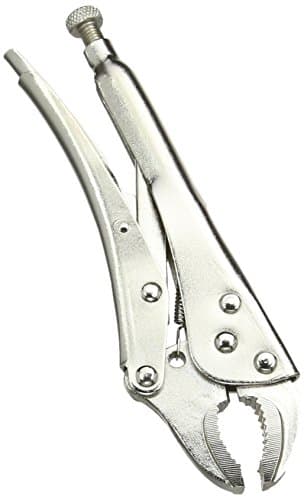 Image of Silverline Self Locking Pliers 180mm Curved (PL105)