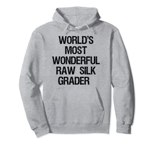 Image of World's Most Wonderful Raw Silk Grader Pullover Hoodie