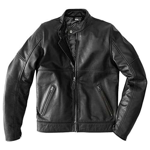 Image of Spidi Mack Leather Motorcycle Jacket, Black, 32