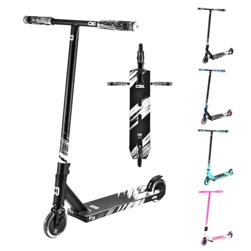 Image of CORE CB1 Beginner Stunt Scooter - Kids Stunt Scooters 6 Years and Up, Beginner Kick Scooter for Tricks Freestyle with 110mm Wheels - Pro Scooters For Teenagers & Kids - Black