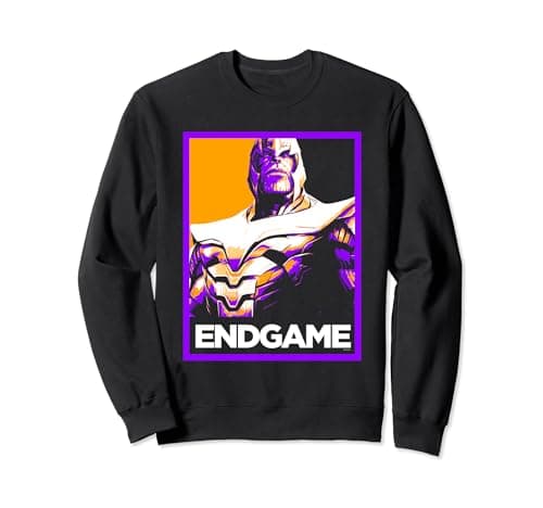 Image of Avengers Endgame Thanos Poster Sweatshirt