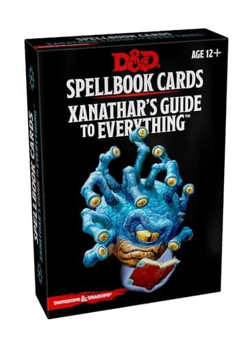 Image of Dungeons & Dragons Spellbook Cards: Xanathar’s Guide To Everything (D&D Accessory)