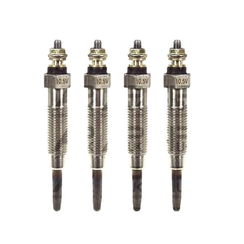 Image of 4 Heater Glow Plug 10.5V replacement Champion CH144 NGK 6528 Y-114T Y110 Tractor